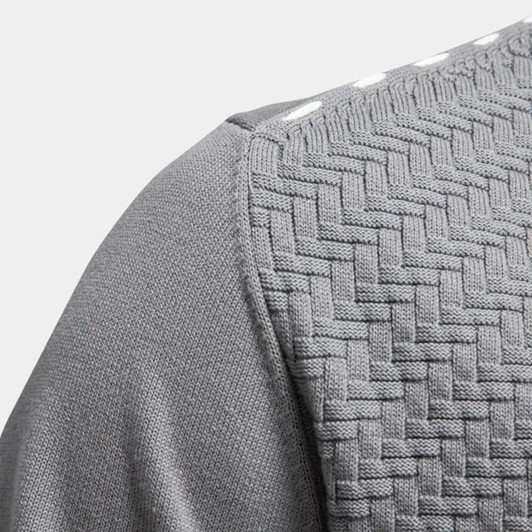 Éthn Sweater Cardigan Tricot à Col V Élégant - Confort et Style Assuré