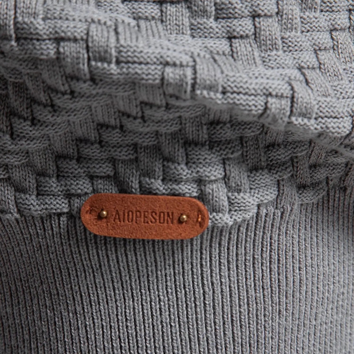 Éthn Sweater Cardigan Tricot à Col V Élégant - Confort et Style Assuré