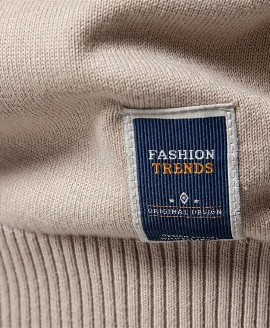 Éthn Sweater Gilet Tricot à Zip Demi - Élégance et Confort Inégalés