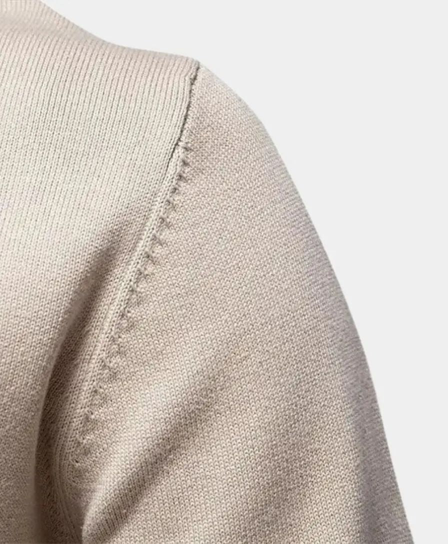 Éthn Sweater Gilet Tricot à Zip Demi - Élégance et Confort Inégalés