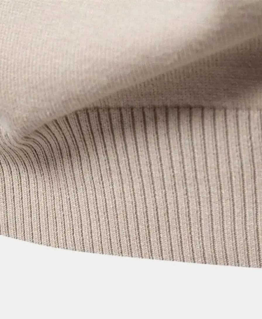 Éthn Sweater Gilet Tricot à Zip Demi - Élégance et Confort Inégalés