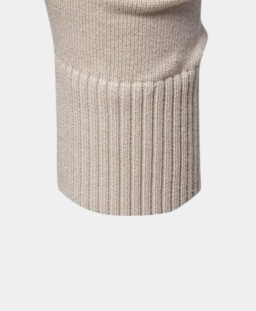 Éthn Sweater Gilet Tricot à Zip Demi - Élégance et Confort Inégalés