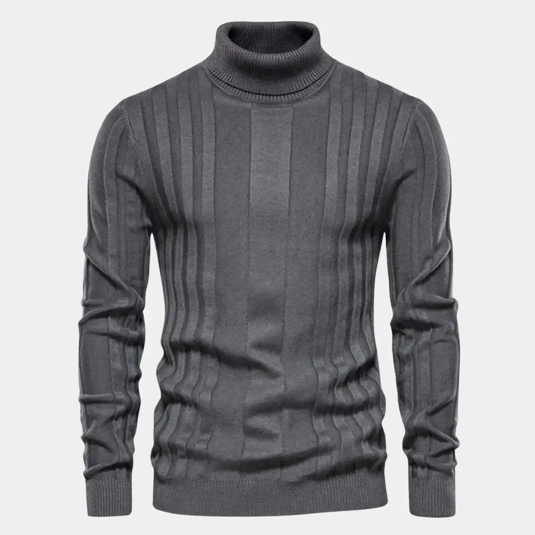 Éthn Sweater Pull en maille col roulé - Élégance et Confort Inégalés