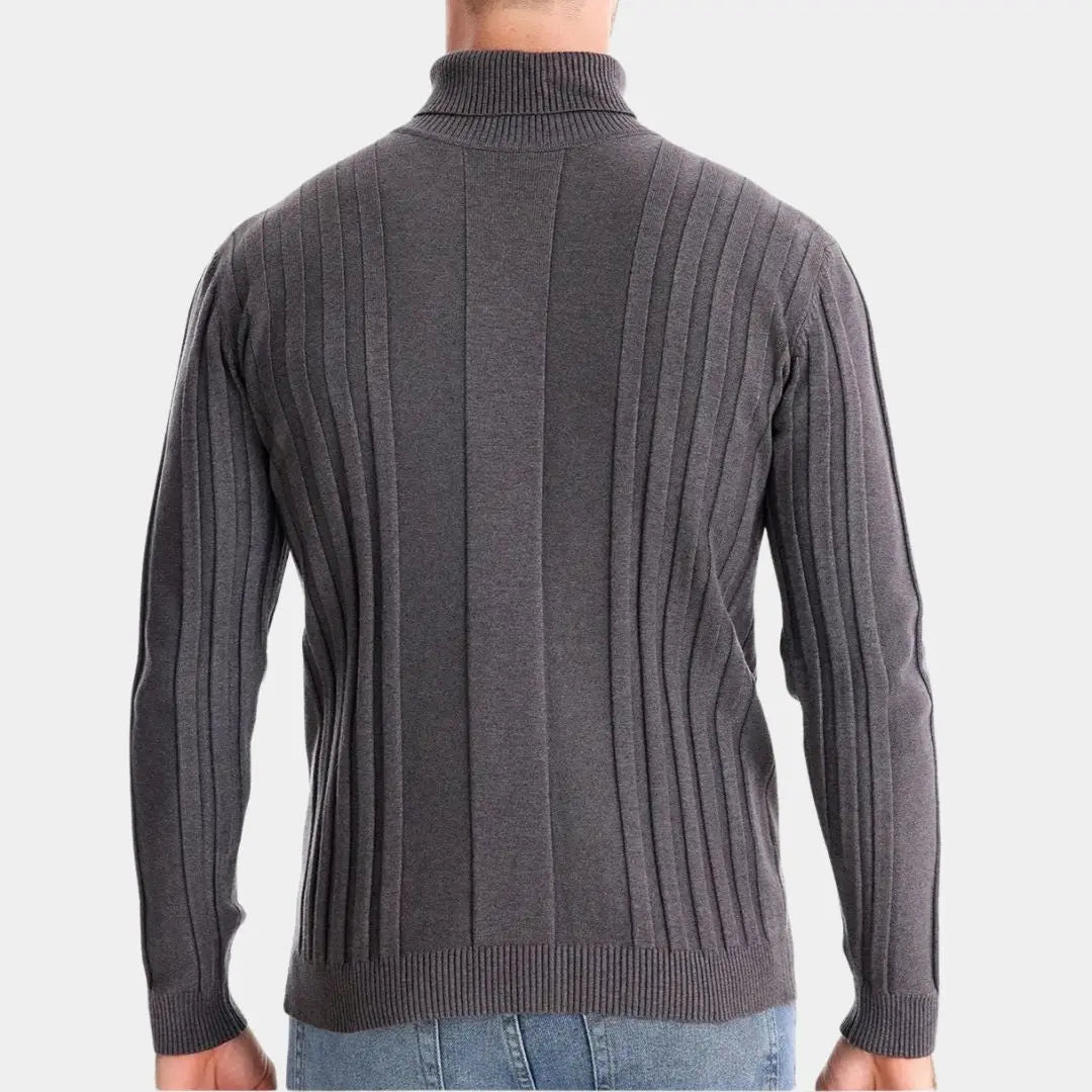 Éthn Sweater Pull en maille col roulé - Élégance et Confort Inégalés