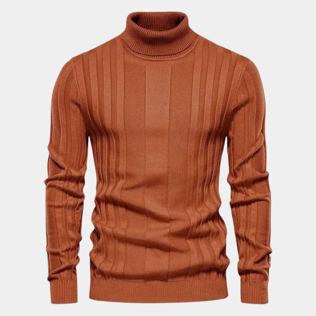Éthn Sweater Pull en maille col roulé - Élégance et Confort Inégalés