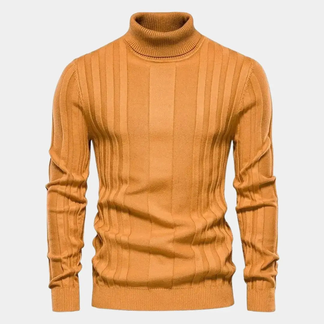 Éthn Sweater Pull en maille col roulé - Élégance et Confort Inégalés