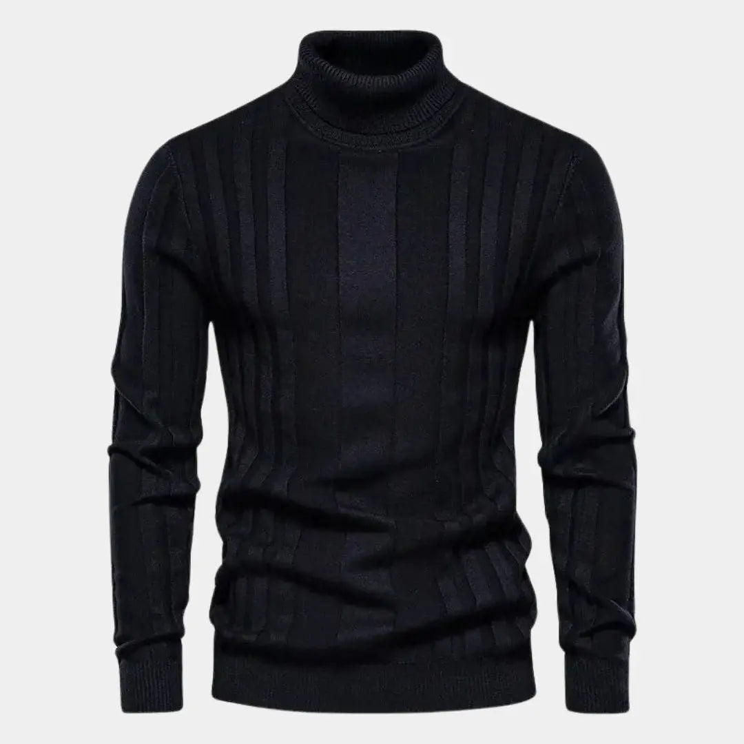 Éthn Sweater Pull en maille col roulé - Élégance et Confort Inégalés