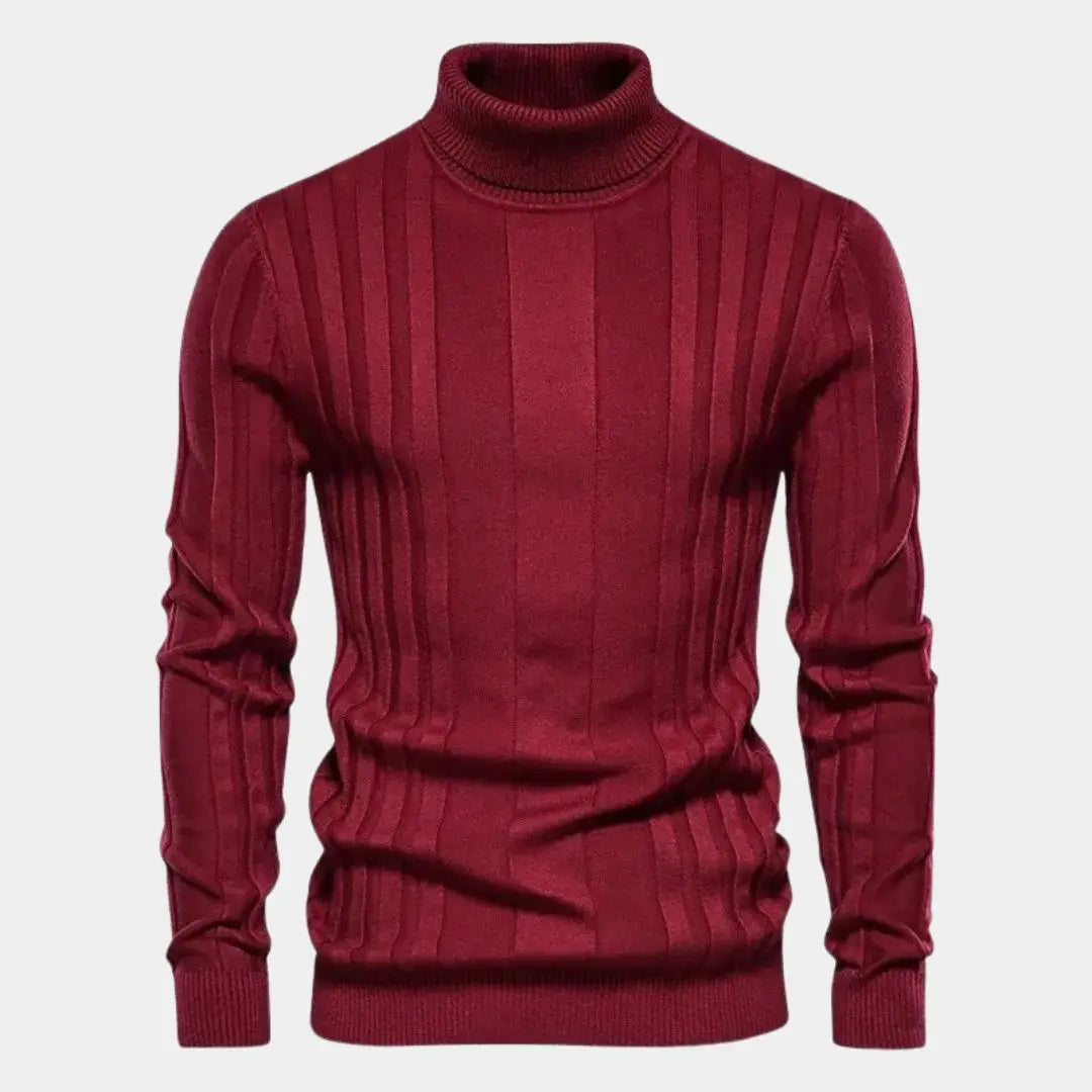 Éthn Sweater Pull en maille col roulé - Élégance et Confort Inégalés