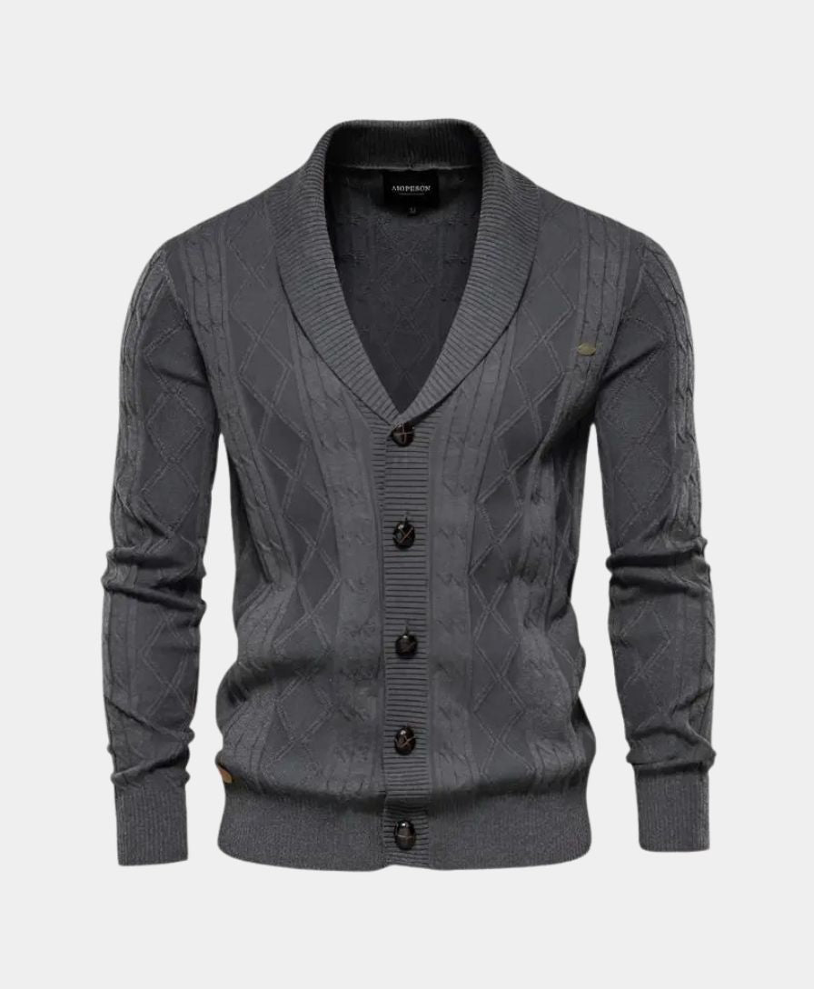 Éthn sweater Cardigan Minimaliste Élégant - Confort et Style Essentiel