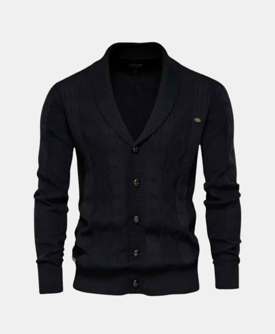 Éthn sweater Cardigan Minimaliste Élégant - Confort et Style Essentiel