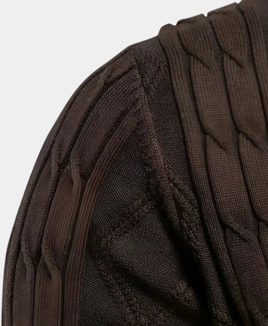Éthn sweater Cardigan Minimaliste Élégant - Confort et Style Essentiel
