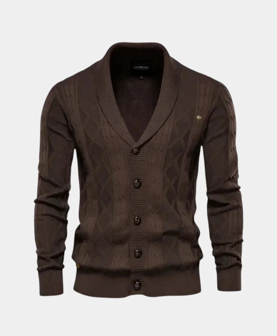 Éthn sweater Cardigan Minimaliste Élégant - Confort et Style Essentiel