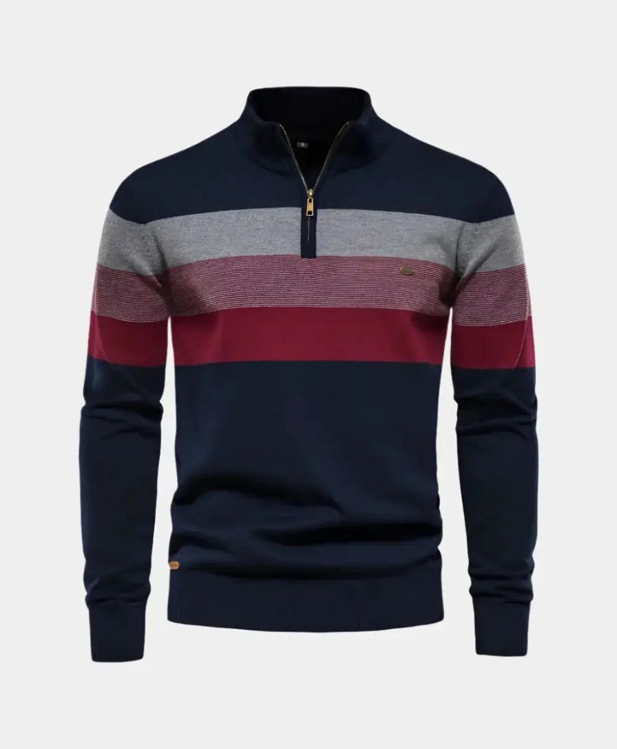 Éthn sweater Pull Minimaliste à Col Montant - Élégance et Confort Inégalés