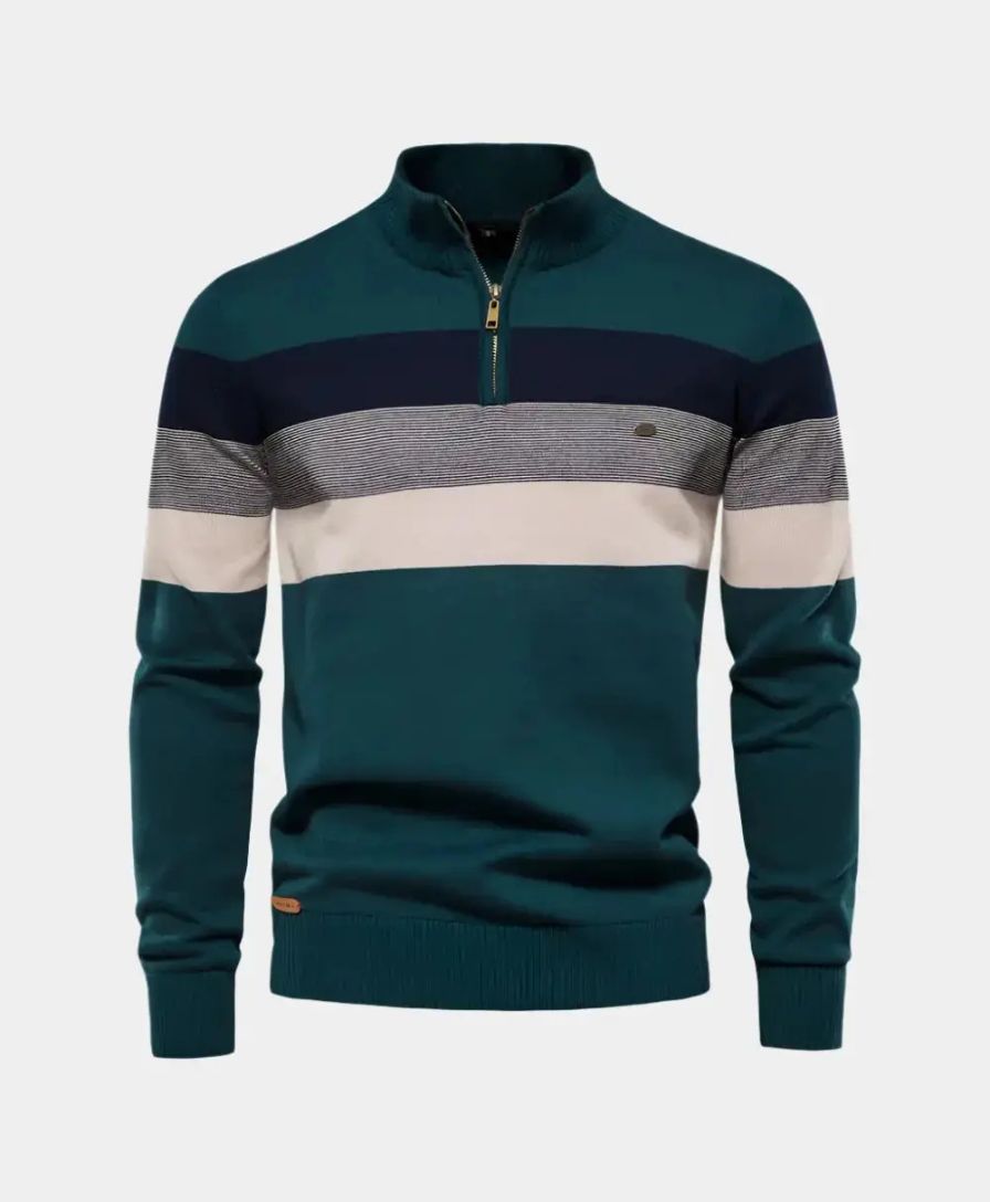 Éthn sweater Pull Minimaliste à Col Montant - Élégance et Confort Inégalés
