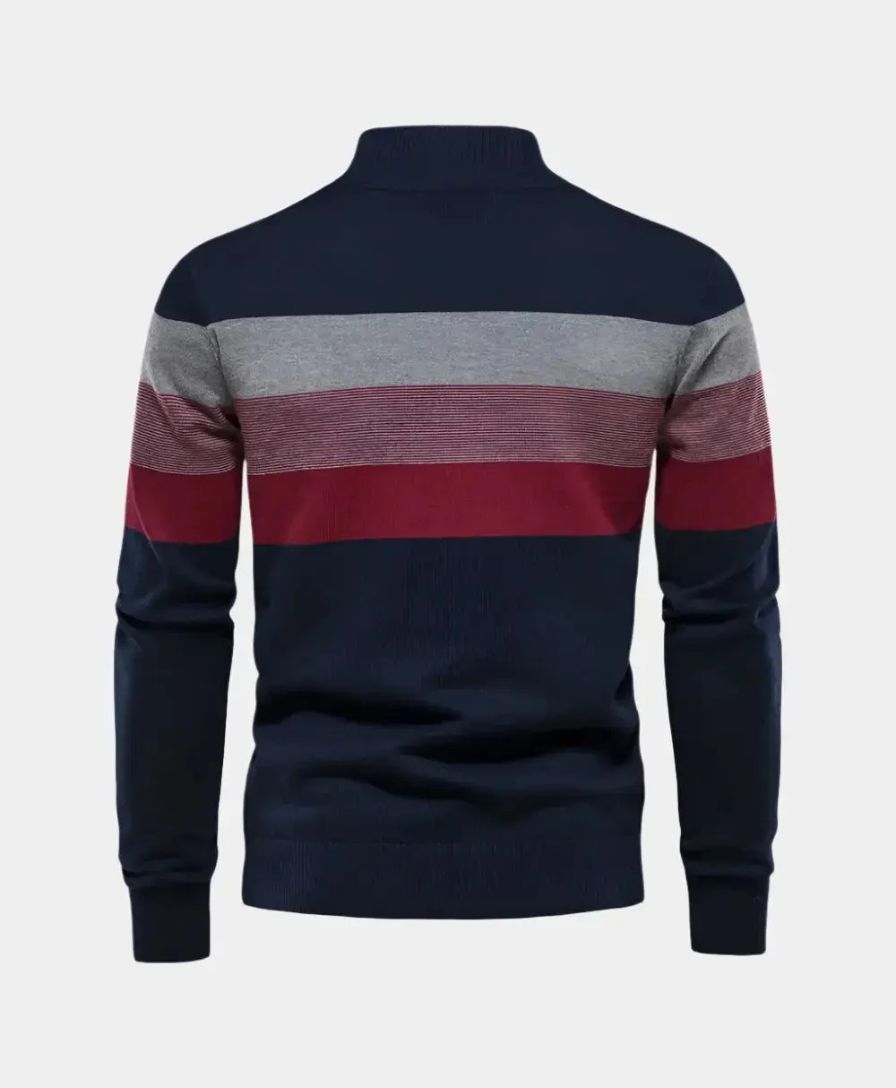 Éthn sweater Pull Minimaliste à Col Montant - Élégance et Confort Inégalés