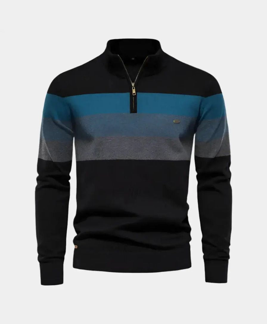 Éthn sweater Pull Minimaliste à Col Montant - Élégance et Confort Inégalés
