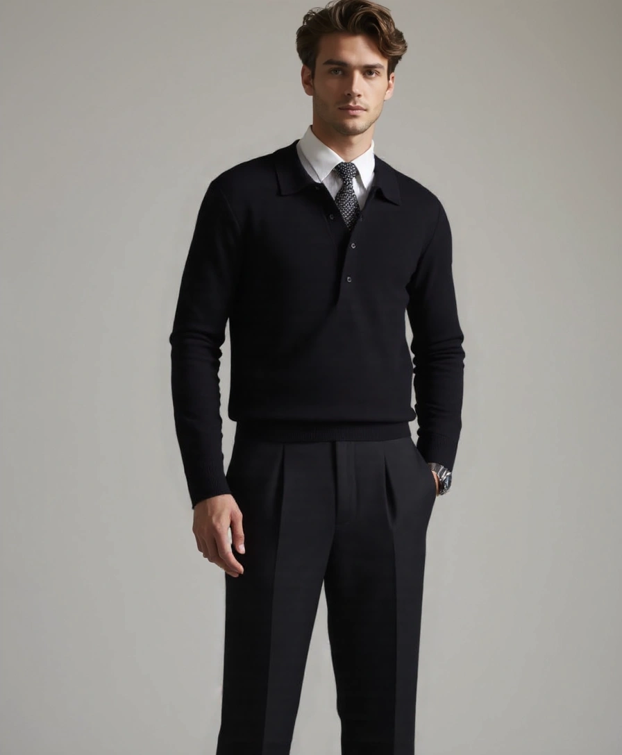 Éthn sweater Pull Polo et Tricot Old Money - Élégance et Confort Inégalés