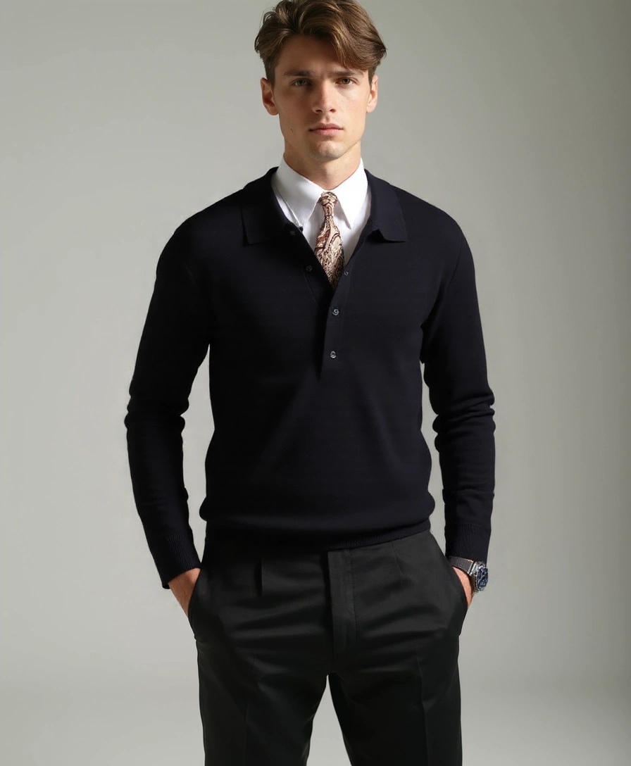 Éthn sweater Pull Polo et Tricot Old Money - Élégance et Confort Inégalés