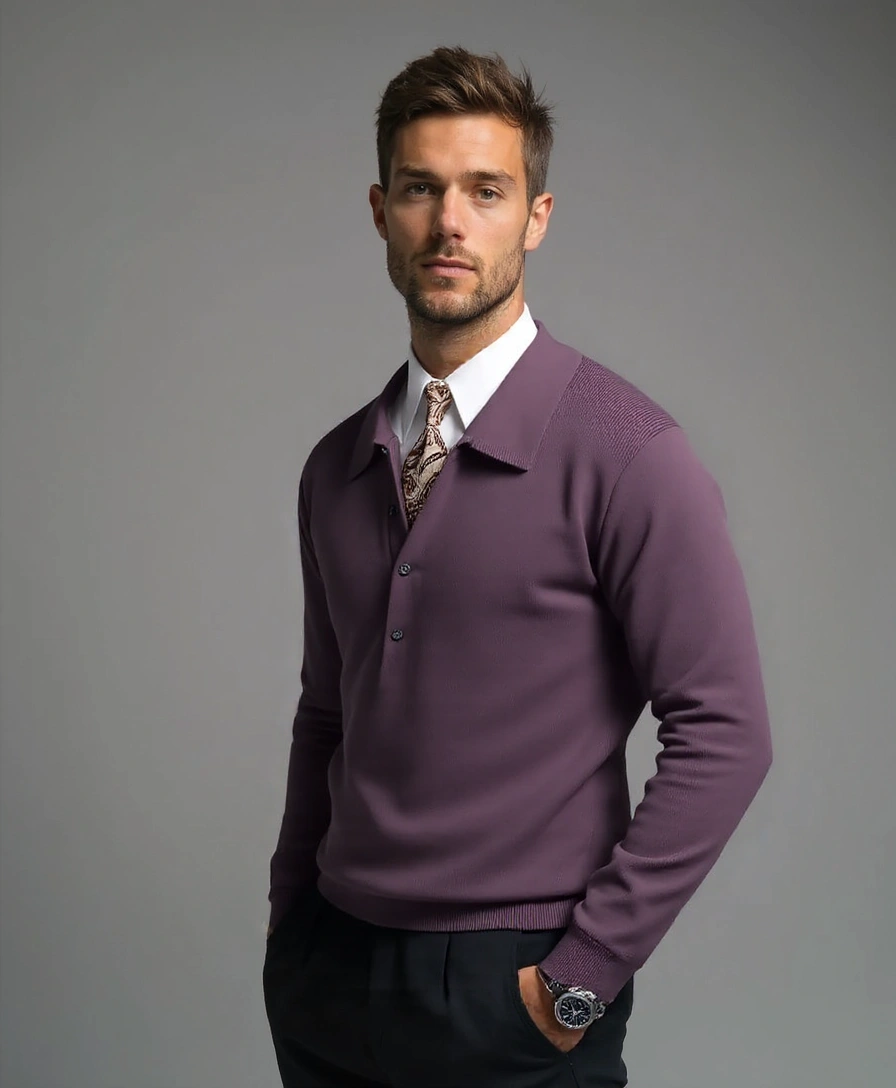 Éthn sweater Pull Polo et Tricot Old Money - Élégance et Confort Inégalés