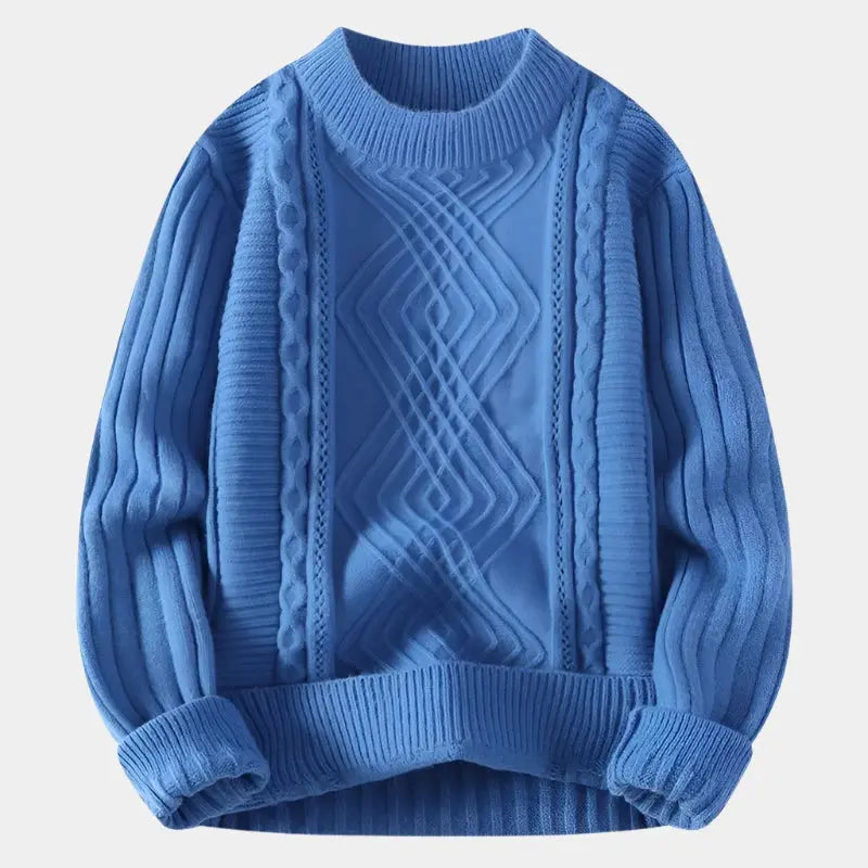 Éthn sweater Pull Texturé Minimaliste - Élégance et Confort Assuré