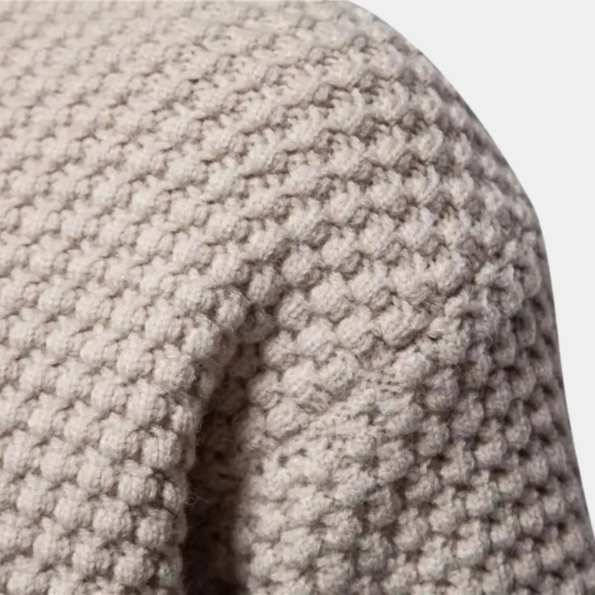 Éthn sweater Pull Texturé Vieille Argent - Élégance et Confort Inégalés
