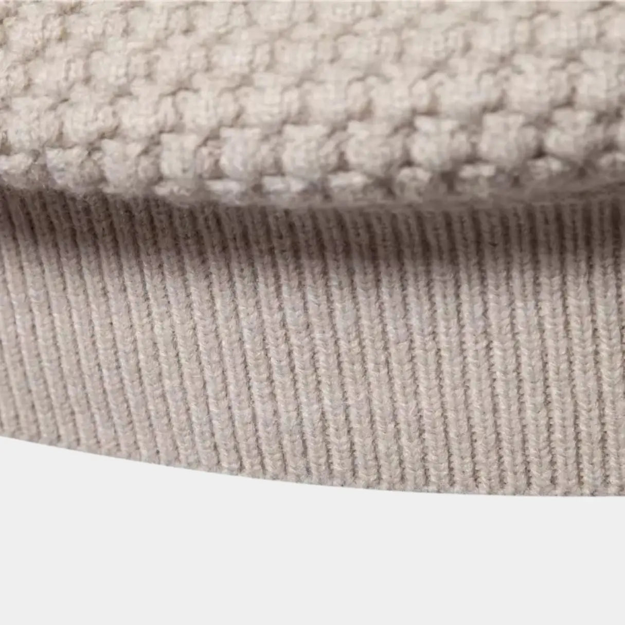 Éthn sweater Pull Texturé Vieille Argent - Élégance et Confort Inégalés