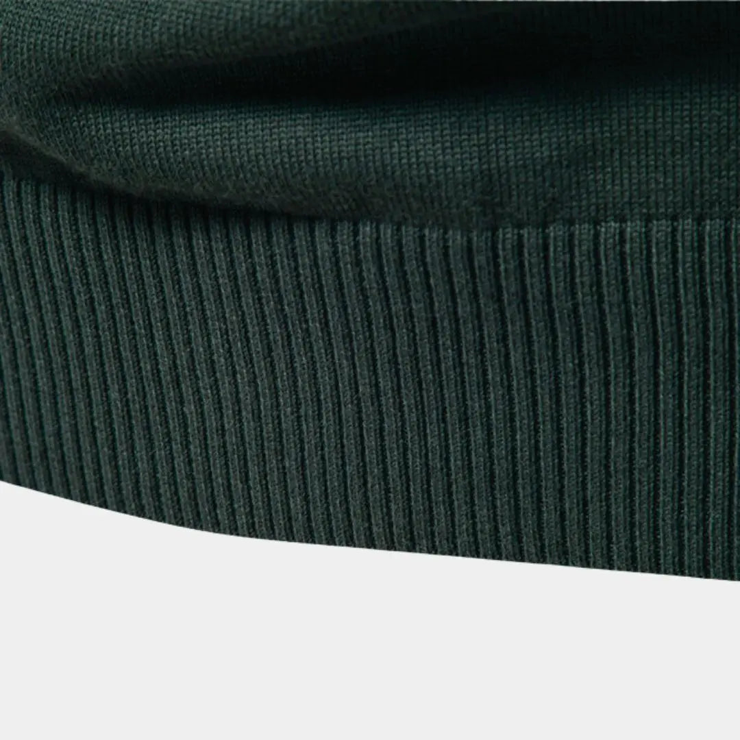 Éthn sweater Pull en Maille Rayé à Zip Quart - Élégance et Confort