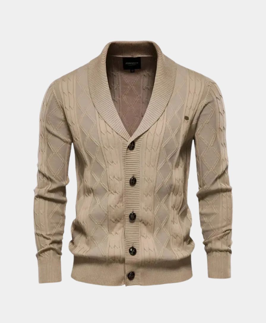 Éthn sweater Cardigan Minimaliste Élégant - Confort et Style Essentiel